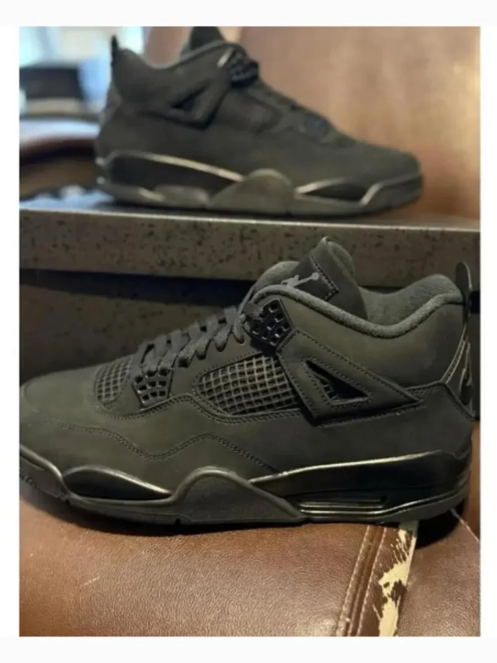 Nike Air Jordan 4 Black Cat 2025 JORDAN 4 BLACK CAT